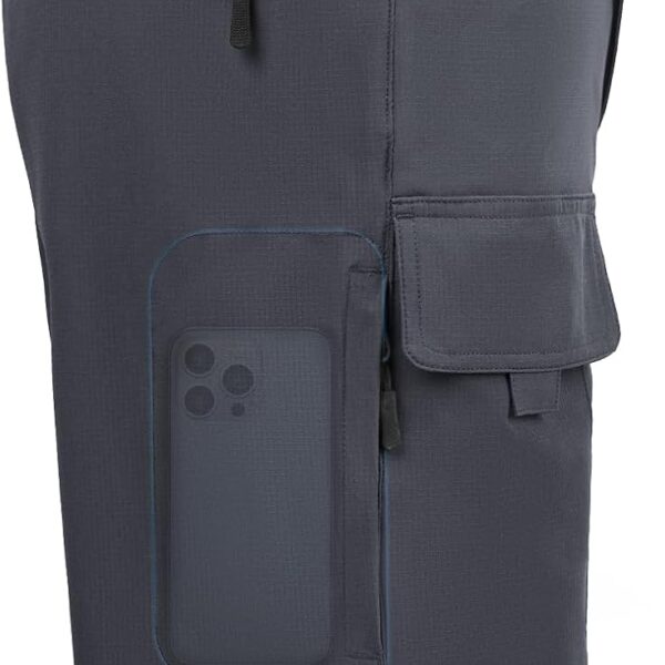 Quick Dry Lightweight Waterproof Hiking Shorts 9 10 Inch 6 Pockets