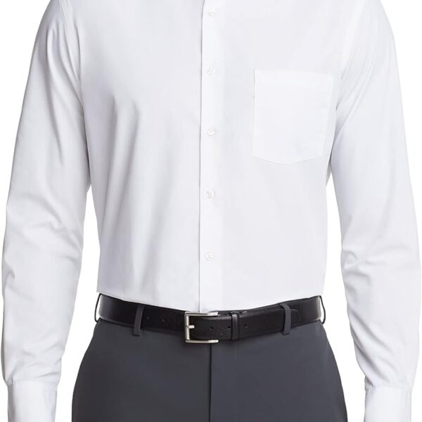 Regular Fit Poplin Solid Dress Shirt