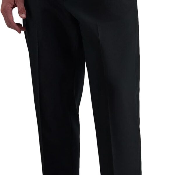 Men's classic fit khaki pants, no iron
