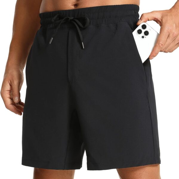 7 Inch Linerless Quick Dry Workout Shorts with Pockets