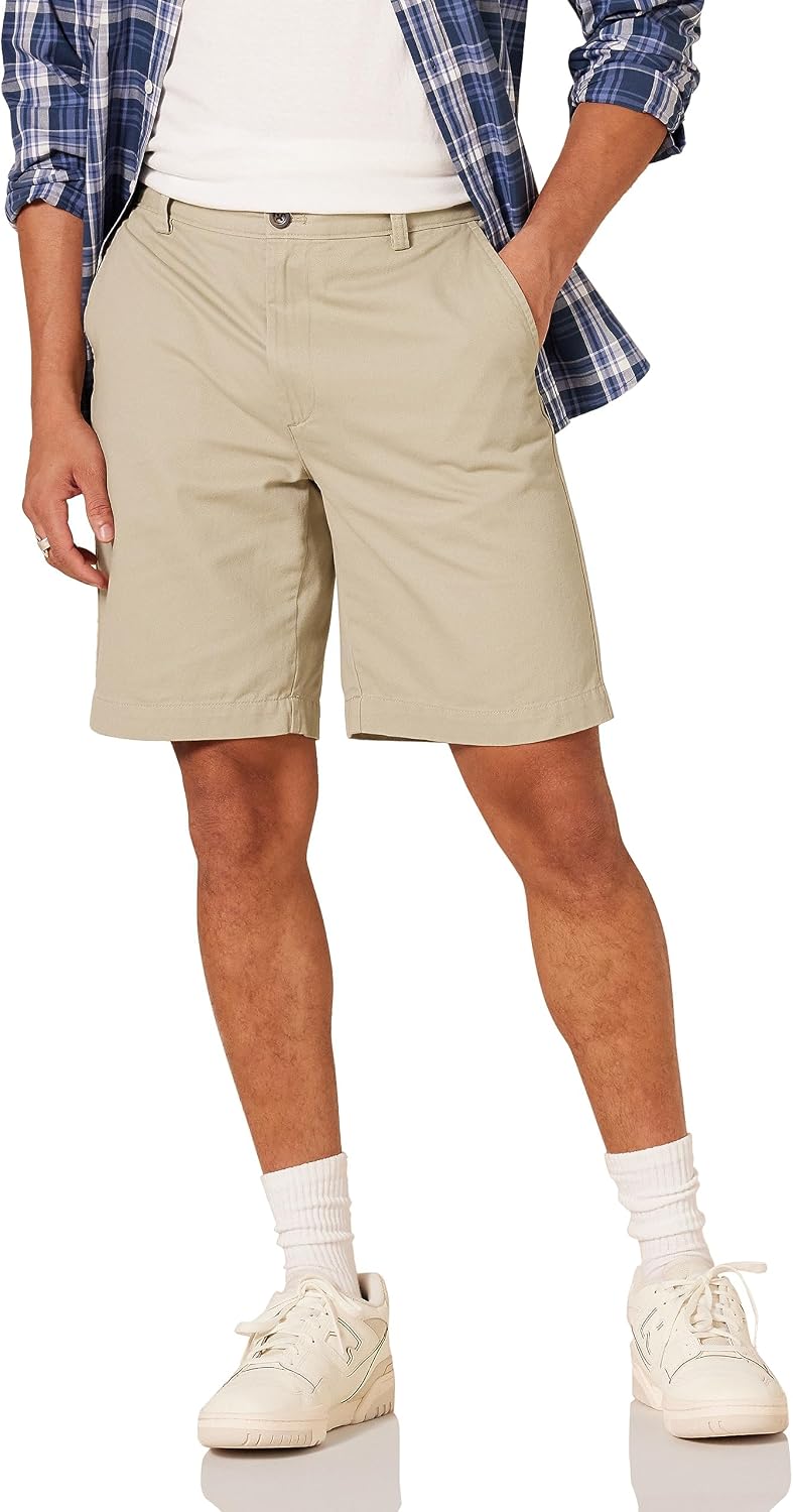 Classic Fit 9 Inch Chino Shorts