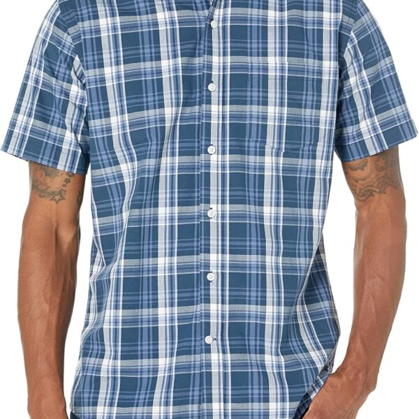 Regular Fit Short Sleeve Poplin Shirt